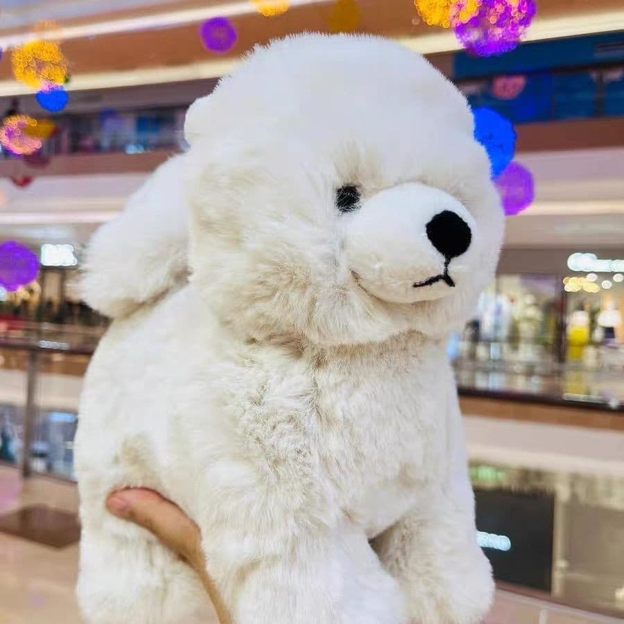 犬 ぬいぐるみ もこもこポメラニアン抱き枕ぬいぐるみ
