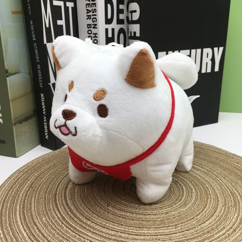 犬 ぬいぐるみ もちもち豆柴ぬいぐるみ 癒し系バンダナ付き