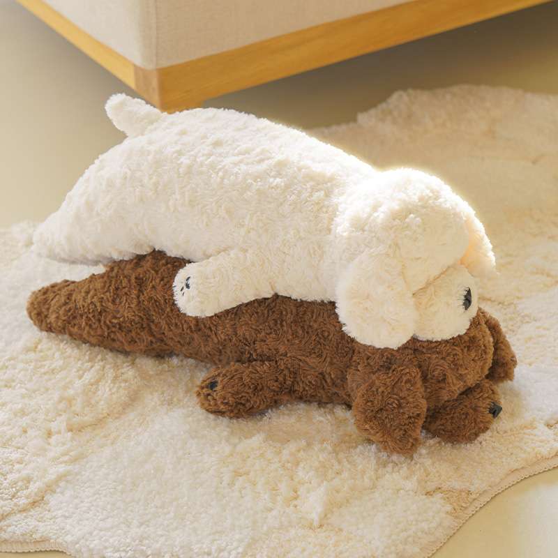 犬 ぬいぐるみ おやすみぬくぬくプードル