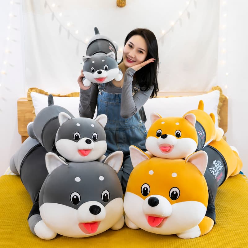 犬 ぬいぐるみ もちもち抱き枕 柴犬ぬいぐるみ