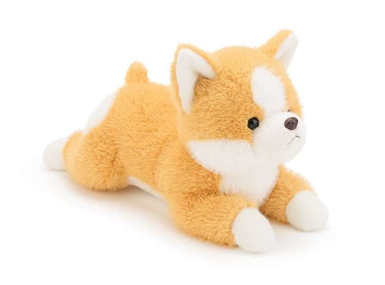 犬 ぬいぐるみ もふもふ柴犬の癒しぬいぐるみ