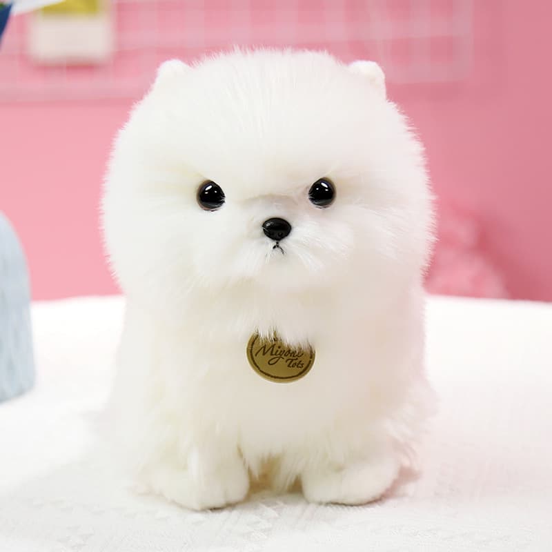犬 ぬいぐるみ もふもふトイプードル ベイビー ぬいぐるみ