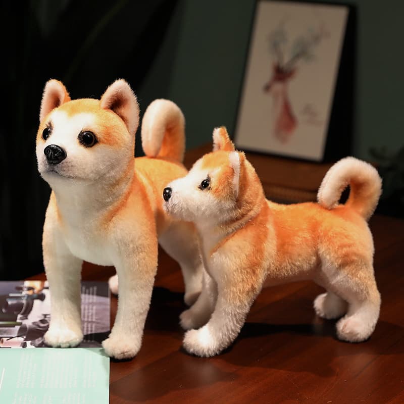 犬 ぬいぐるみ もふもふ和犬の癒やし秋田犬ぬいぐるみ