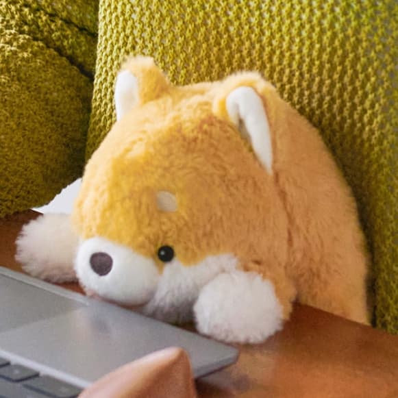 犬 ぬいぐるみ もちもち抱き枕の柴犬ぬいぐるみ