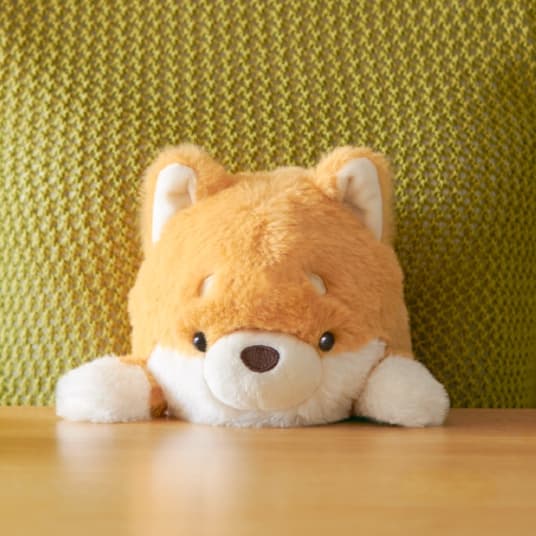 犬 ぬいぐるみ もちもち抱き枕の柴犬ぬいぐるみ