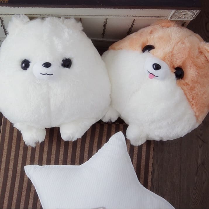 犬 ぬいぐるみ もちもちポメポメぬいぐるみ
