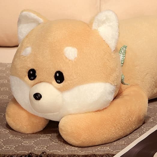 犬 ぬいぐるみ もちもち抱き心地の秋田犬ぬいぐるみ