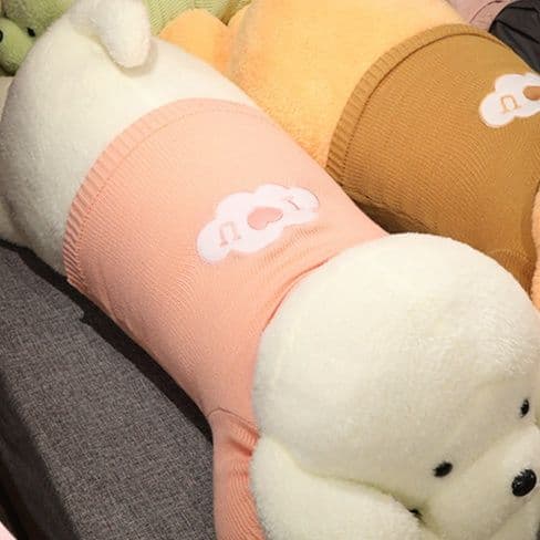 犬 ぬいぐるみ もふもふトイプードル抱き枕
