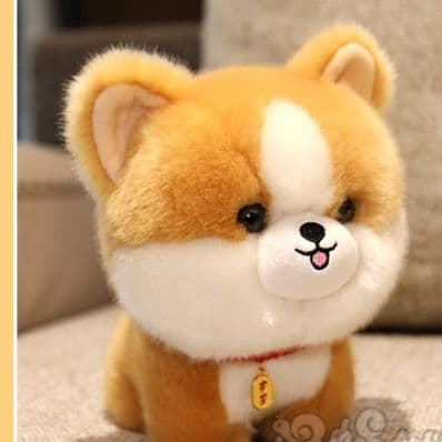 犬 ぬいぐるみ 小さなおすわり豆柴犬ぬいぐるみ