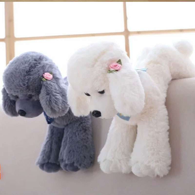 犬 ぬいぐるみ ふわもこ トイプードル ぬいぐるみ