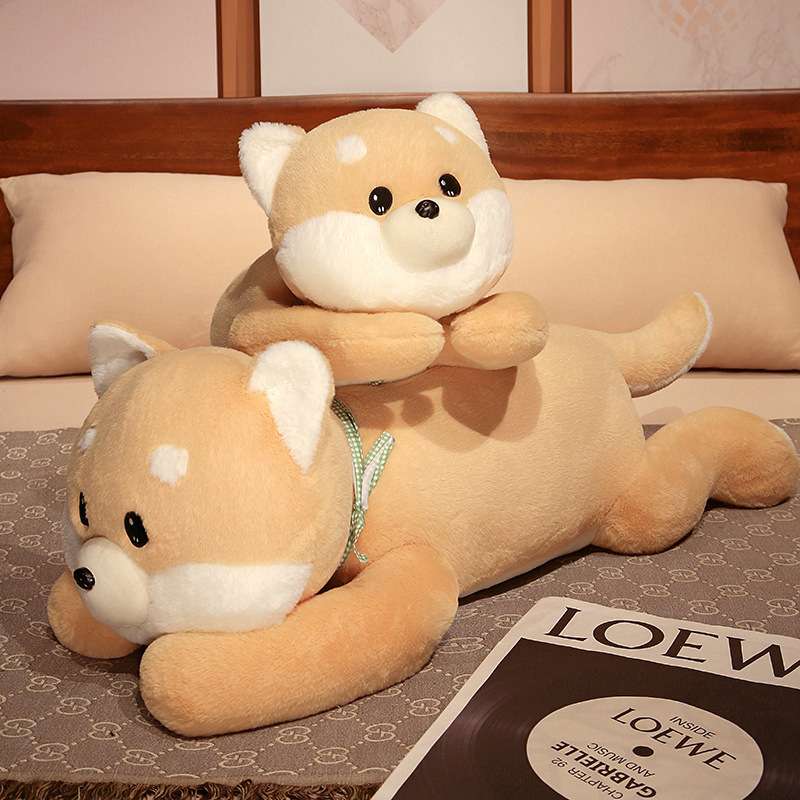 犬 ぬいぐるみ もちもち抱き枕 おすわり柴犬