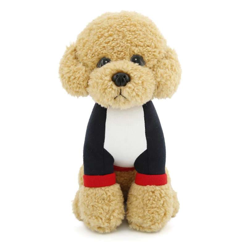 犬 ぬいぐるみ 癒やしのしっぽり紳士トイプードル