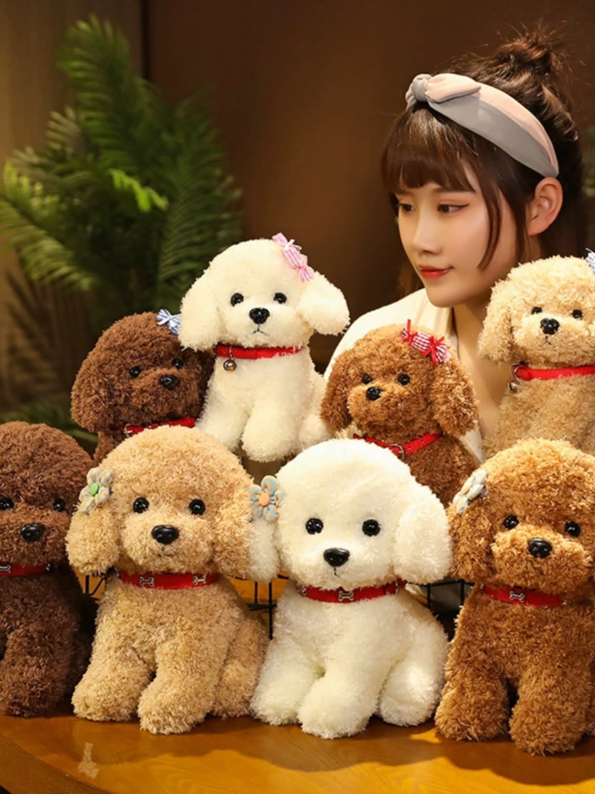 犬 ぬいぐるみ 犬 ぬいぐるみ もふもふトイプードルファミリー