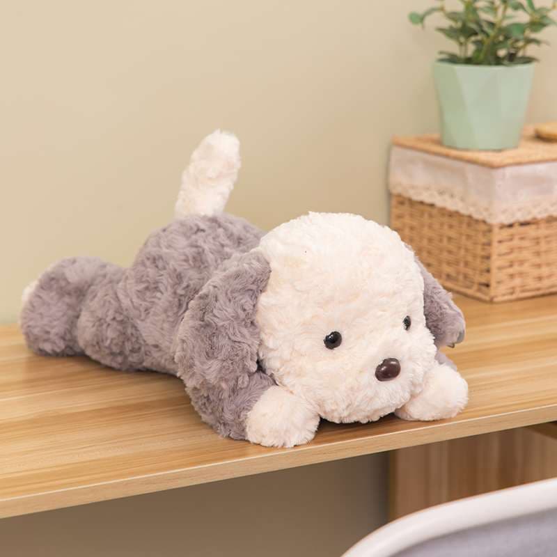犬 ぬいぐるみ やさしい表情のシュナウザーぬいぐるみ
