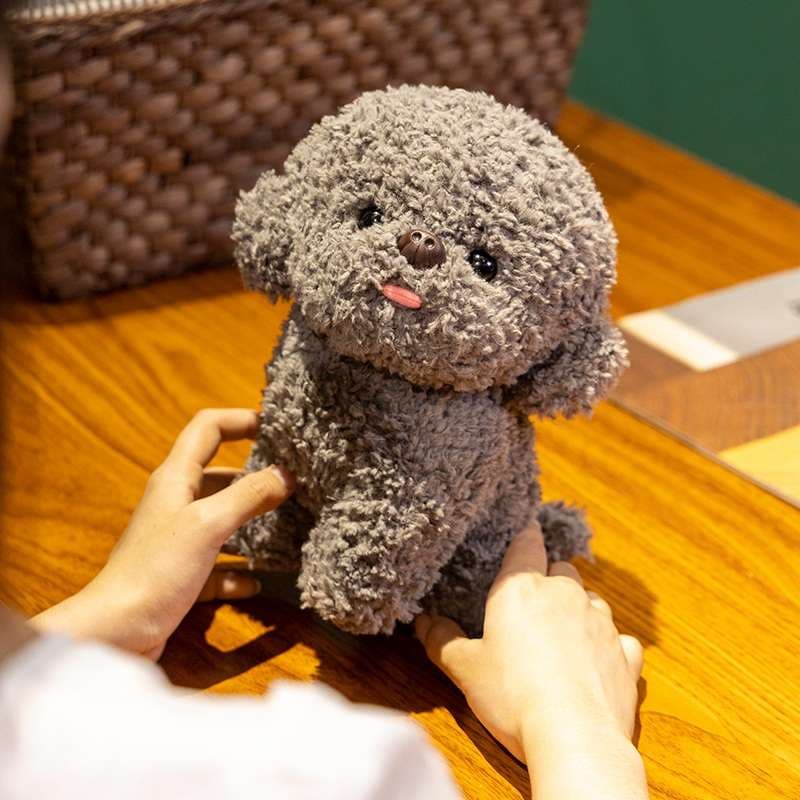 犬 ぬいぐるみ もふもふトイプードル抱き包み ぬいぐるみ