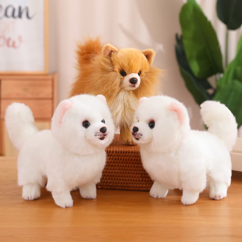 犬 ぬいぐるみ もふもふポメラニアン 癒しの親友