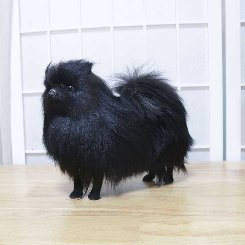 犬 ぬいぐるみ ふわもこポメラニアン お座りぬいぐるみ