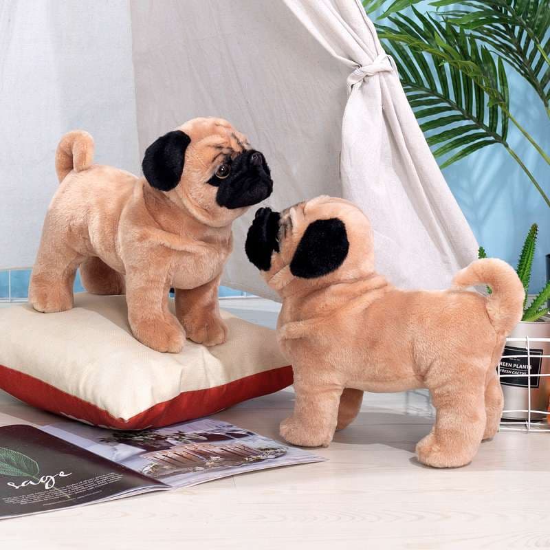 犬 ぬいぐるみ もちもちパグ抱き枕