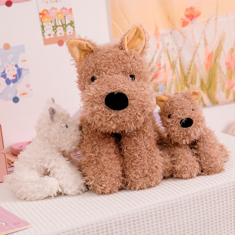 犬 ぬいぐるみ もこもこトイプードルちゃん ぬいぐるみ
