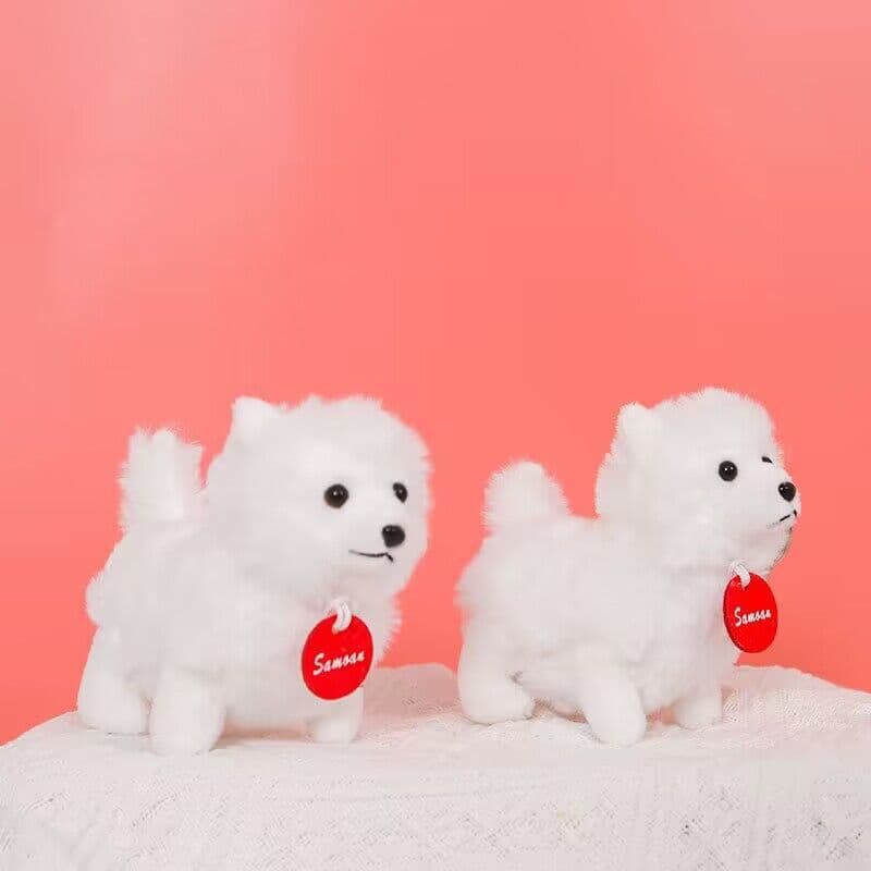 犬 ぬいぐるみ もふもふポメラニアン キーホルダー