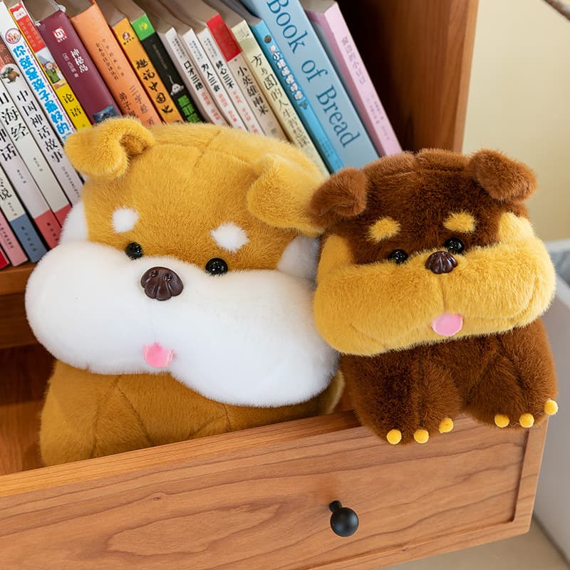 もちもち秋田犬 ぬいぐるみ 癒しの仲間たち