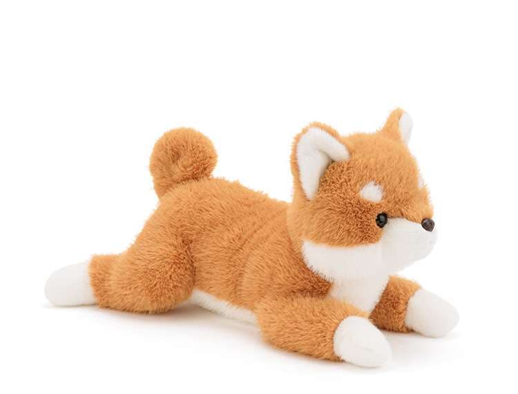 犬 ぬいぐるみ もふもふ柴犬の癒しぬいぐるみ