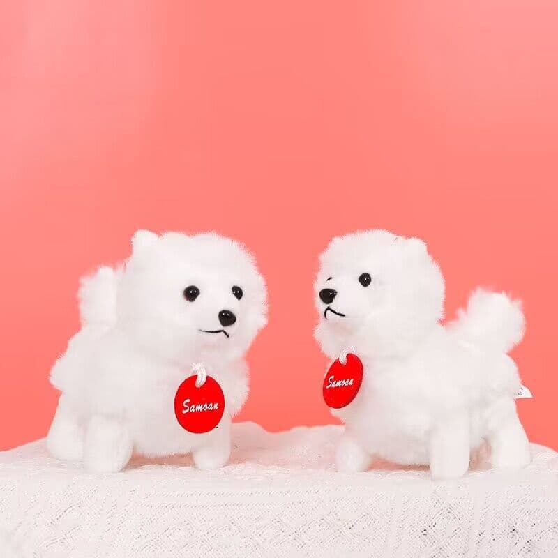 犬 ぬいぐるみ もふもふポメラニアン キーホルダー