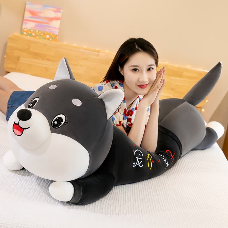 犬 ぬいぐるみ もちもち癒し柴犬抱き枕ぬいぐるみ