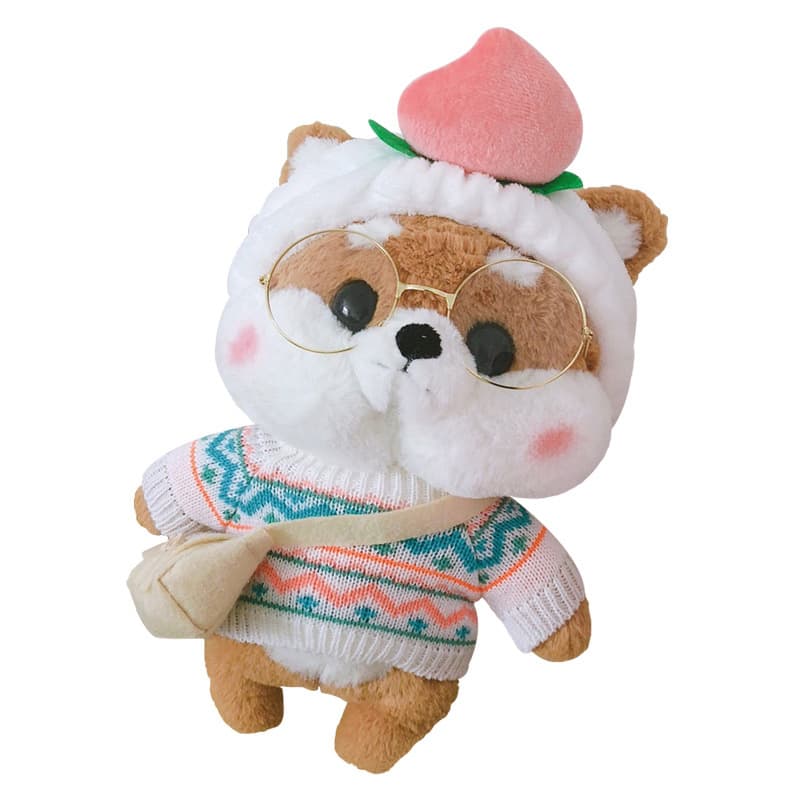 犬 ぬいぐるみ もちもち柴犬のふわふわぬいぐるみ
