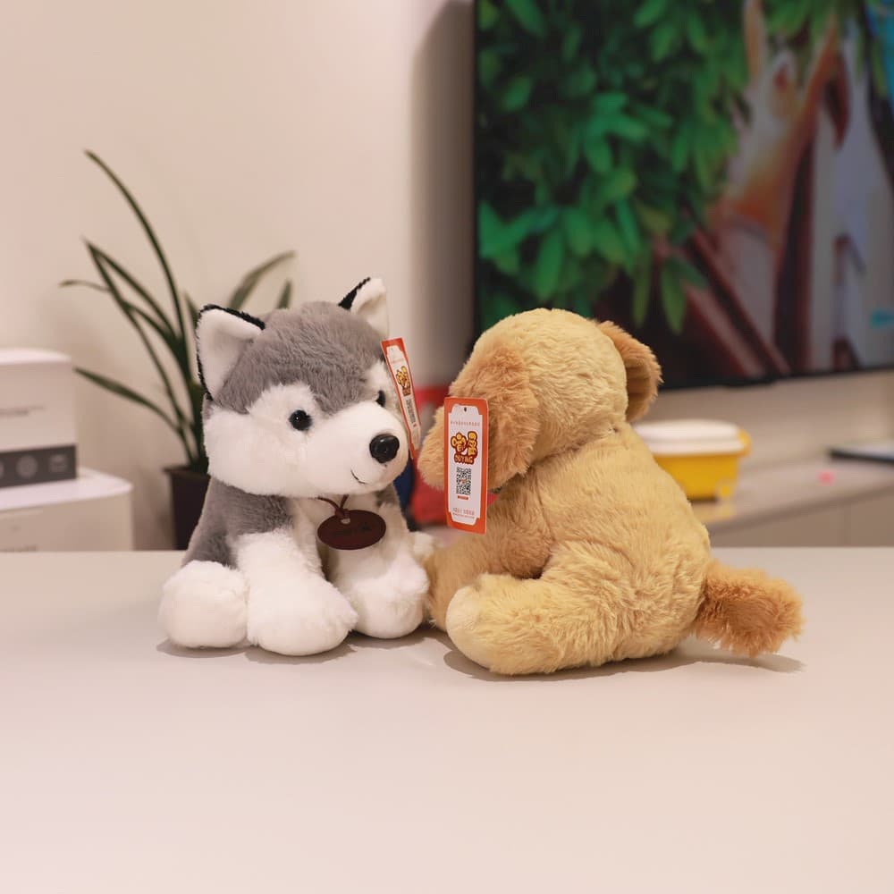 犬 ぬいぐるみ もふもふシュナウザーコレクション