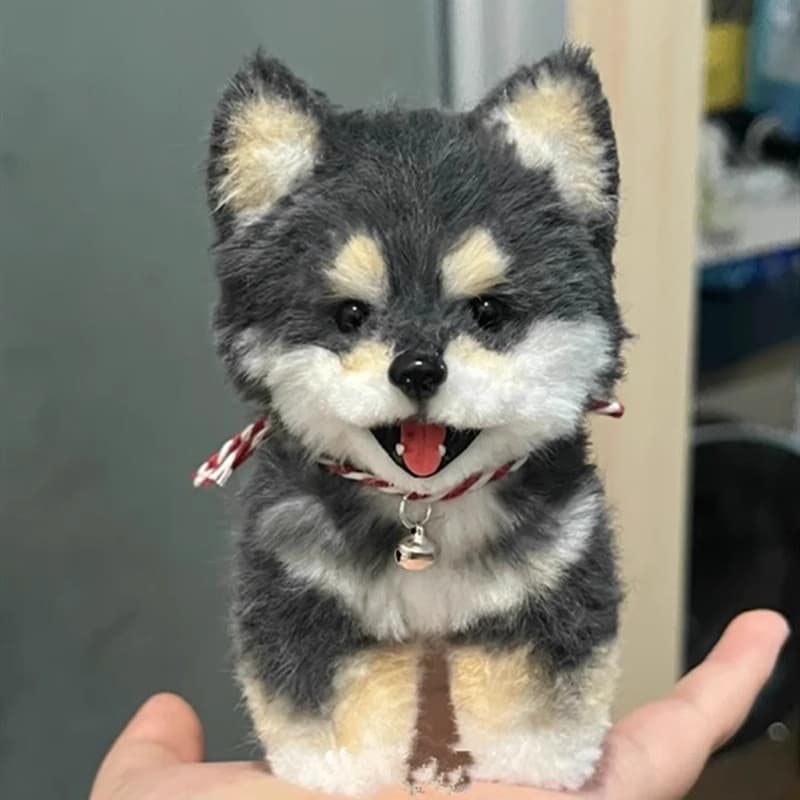 犬 ぬいぐるみ 犬 ぬいぐるみ ふわもふポメラニアン手のひらサイズ
