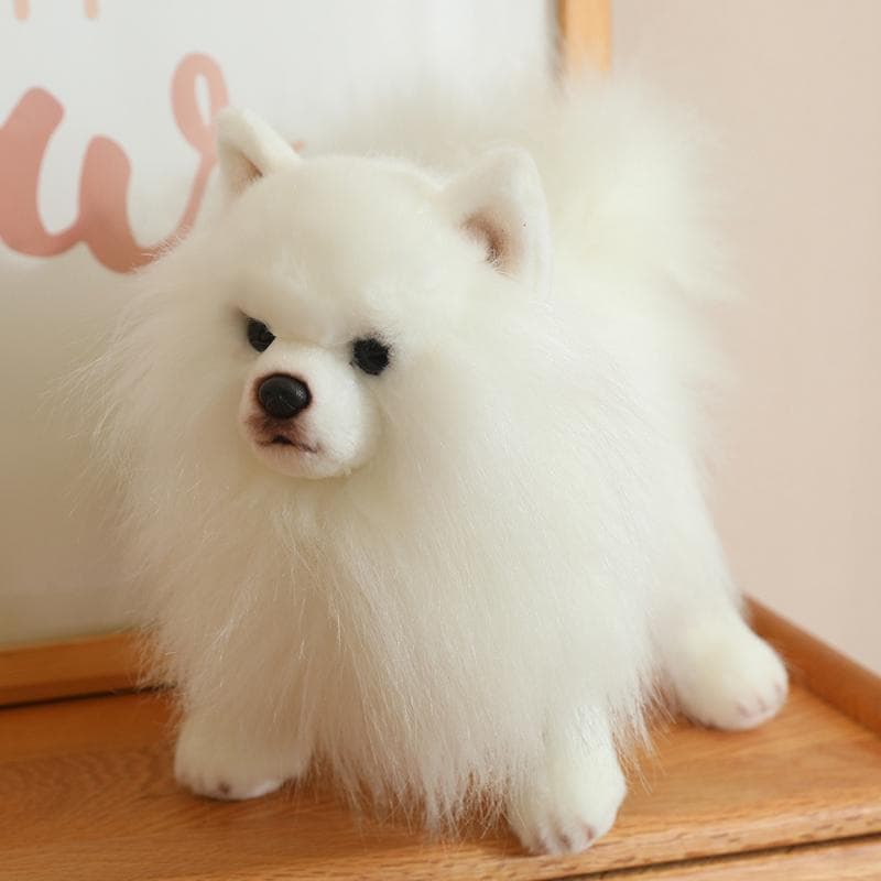 犬 ぬいぐるみ ふわもこポメラニアン抱き枕