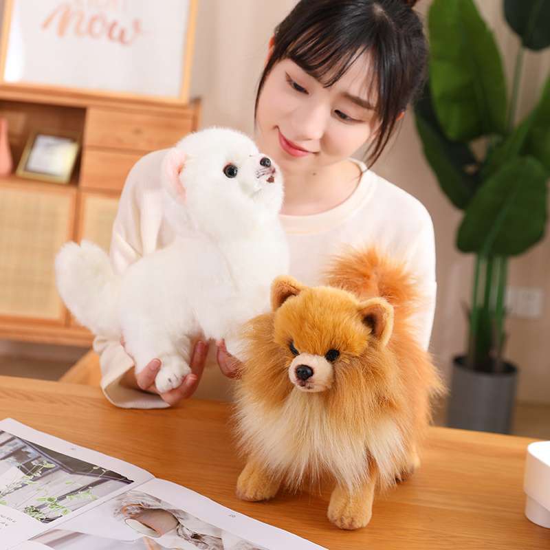 犬 ぬいぐるみ もふもふポメラニアン ぬいぐるみ