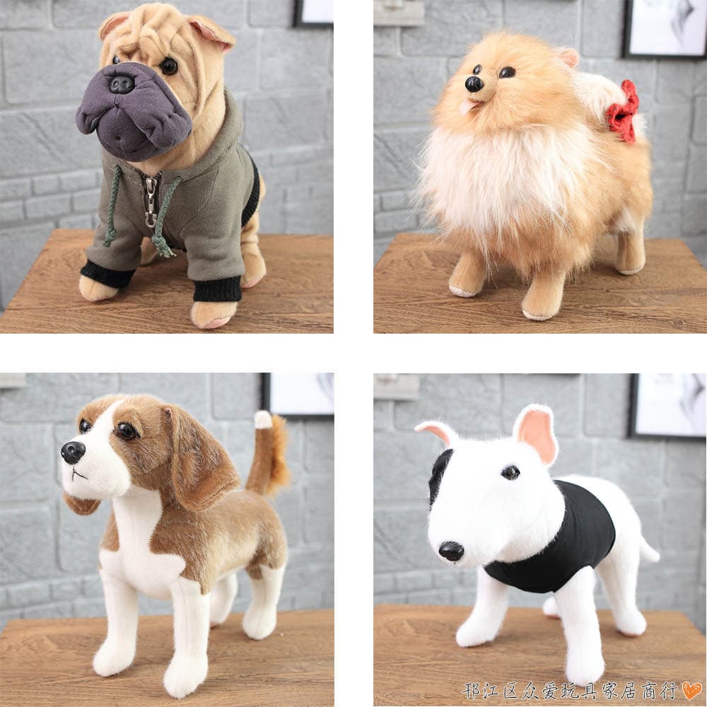 犬 ぬいぐるみ もこもこ犬ぬいぐるみコレクション