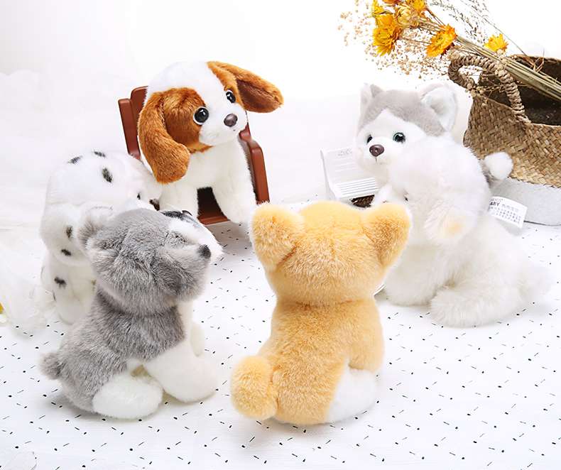 犬 ぬいぐるみ もふもふ仲良し犬ぬいぐるみコレクション