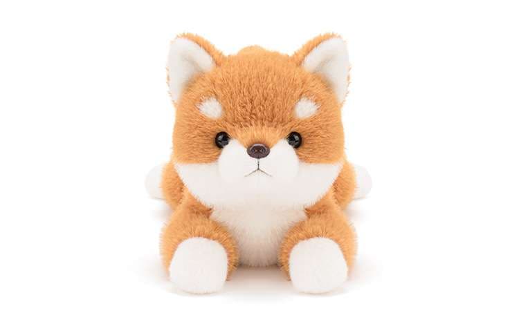 犬 ぬいぐるみ もふもふ柴犬の癒しぬいぐるみ