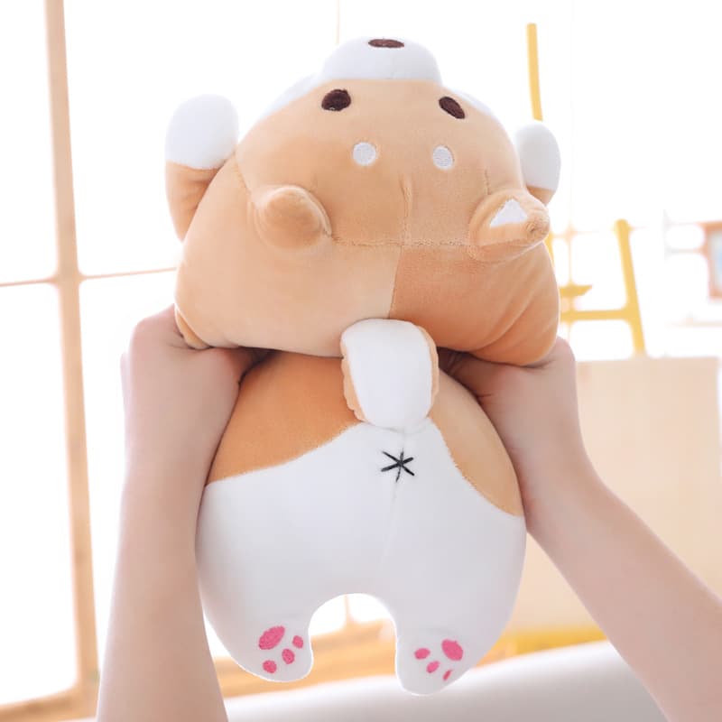 犬 ぬいぐるみ ころんと寝そべり柴犬ぬいぐるみ抱き枕