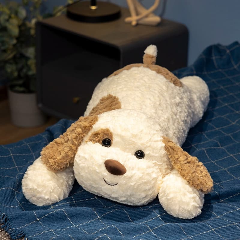 犬 ぬいぐるみ もこもこプードル抱き枕