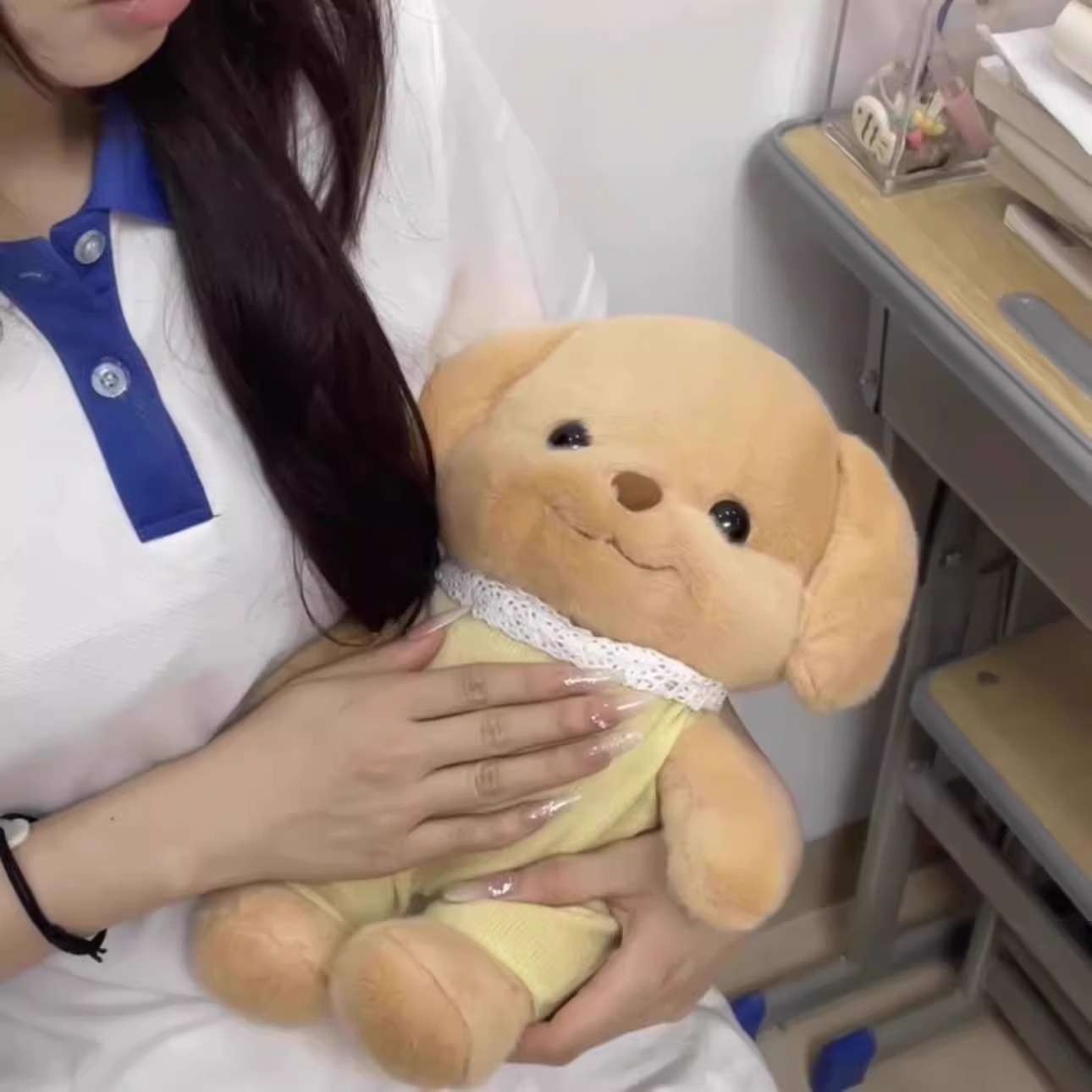 犬 ぬいぐるみ トイプードルのふわもこベビー着ぐるみぬいぐるみ