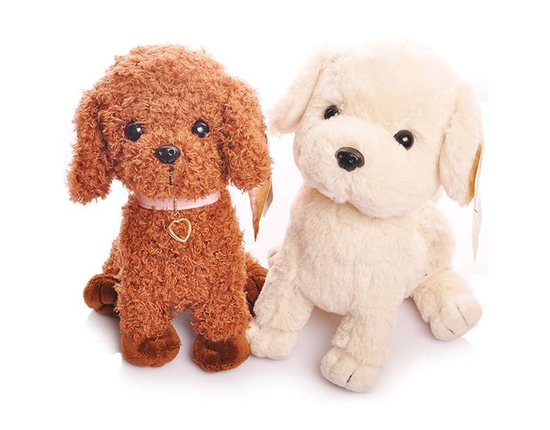 犬 ぬいぐるみ もふもふ仲良し犬とトイプードル ぬいぐるみセット