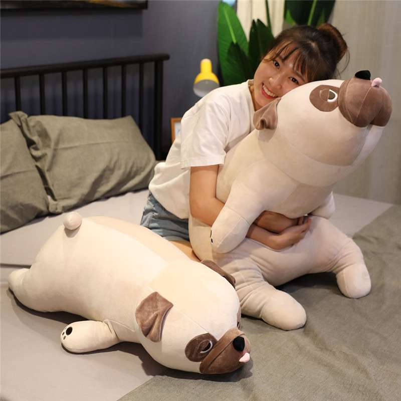 犬 ぬいぐるみ もちもちパグ抱き枕