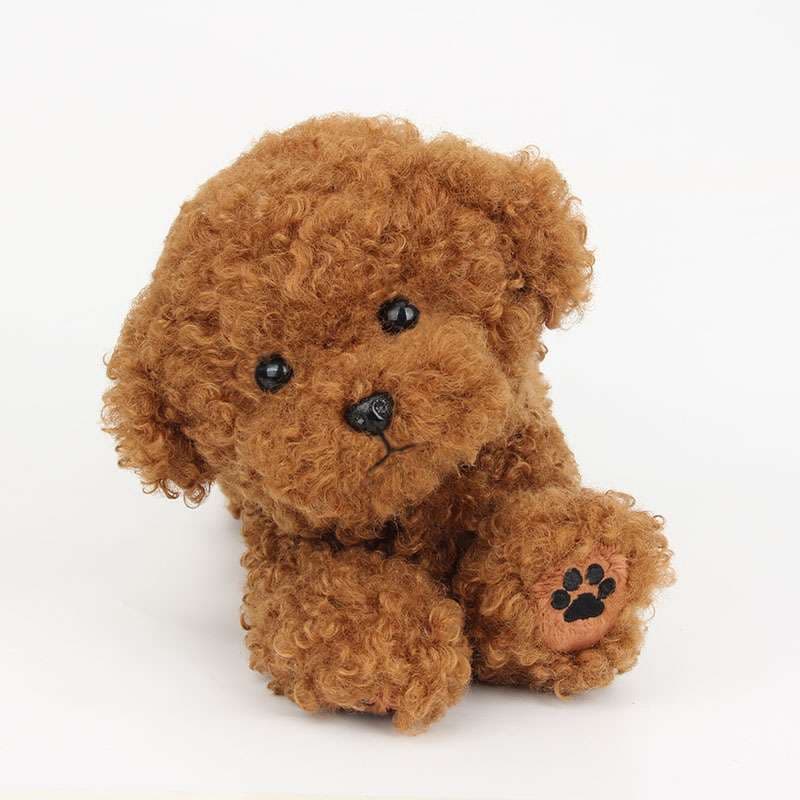犬 ぬいぐるみ もこもこ トイプードル ぬいぐるみ