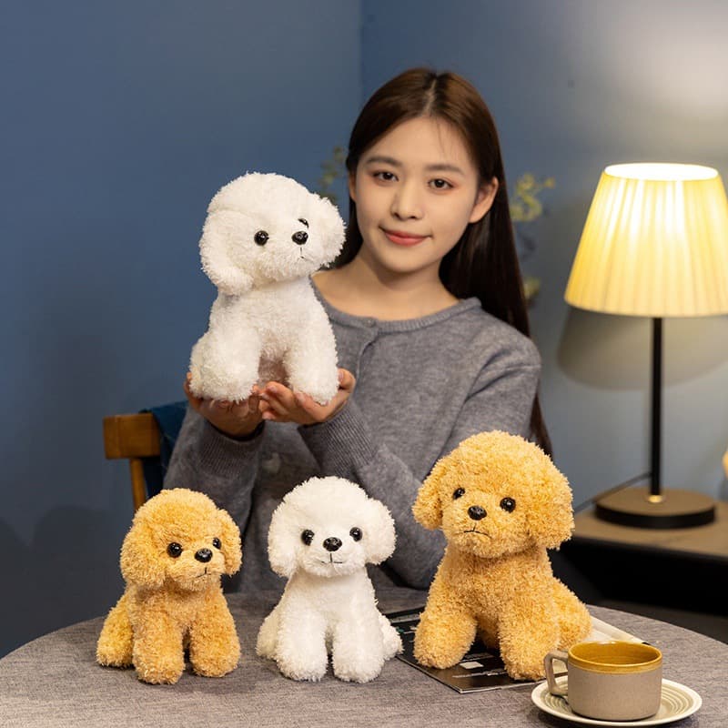 犬 ぬいぐるみ もふもふトイプードル抱き枕 ぬいぐるみ