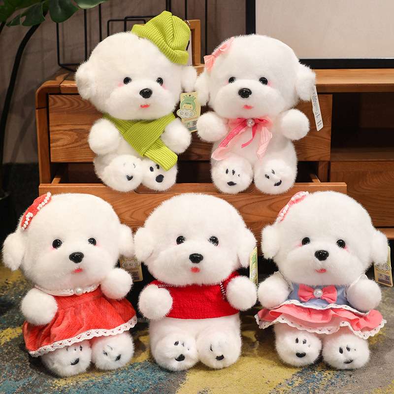 犬 ぬいぐるみ もこもこポメラニアン お出かけペアぬいぐるみ