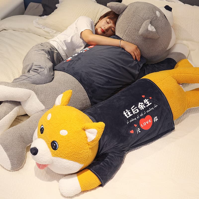 犬 ぬいぐるみ もちもち抱き枕柴犬ぬいぐるみ