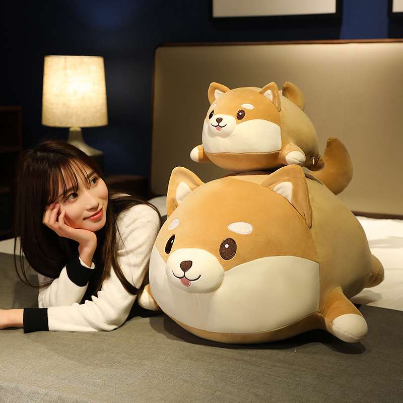 犬 ぬいぐるみ もちもち柴犬ぬいぐるみ 抱き枕