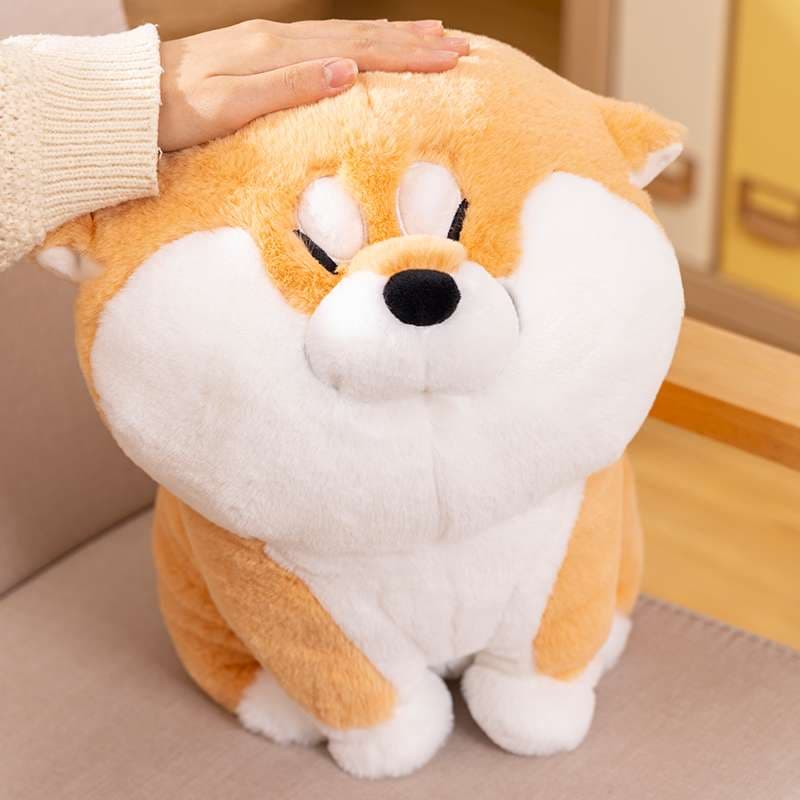 犬 ぬいぐるみ もちふわ柴犬 抱き枕ぬいぐるみ