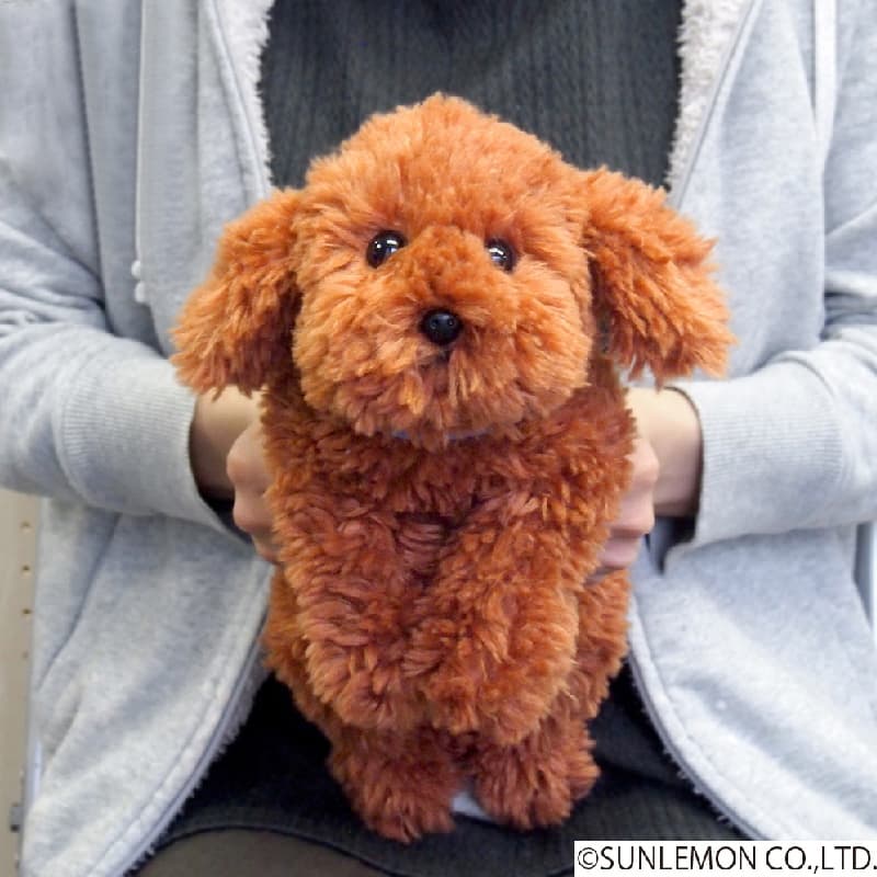 犬 ぬいぐるみ もふもふプードル抱き枕