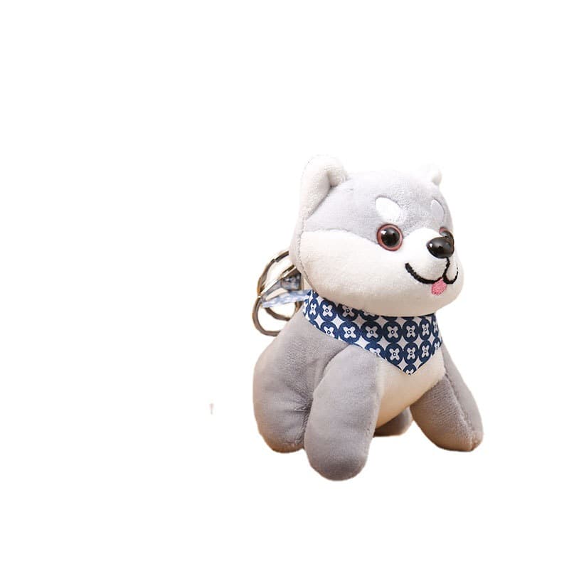 犬 ぬいぐるみ 笑顔がかわいい豆柴ぬいぐるみキーホルダー