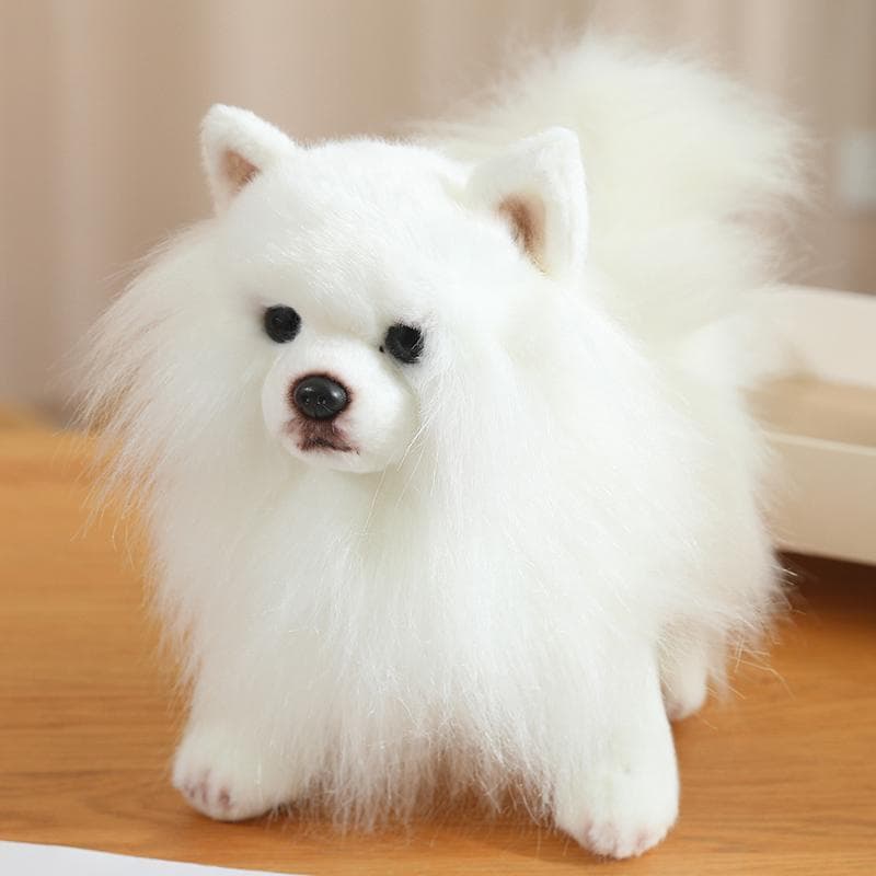 犬 ぬいぐるみ ふわもこポメラニアン抱き枕